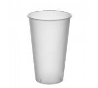 500 мл Стакан матовый ПП 90мм Bubble cup/шейкер 