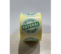 Наклейка "100% Natural 2"